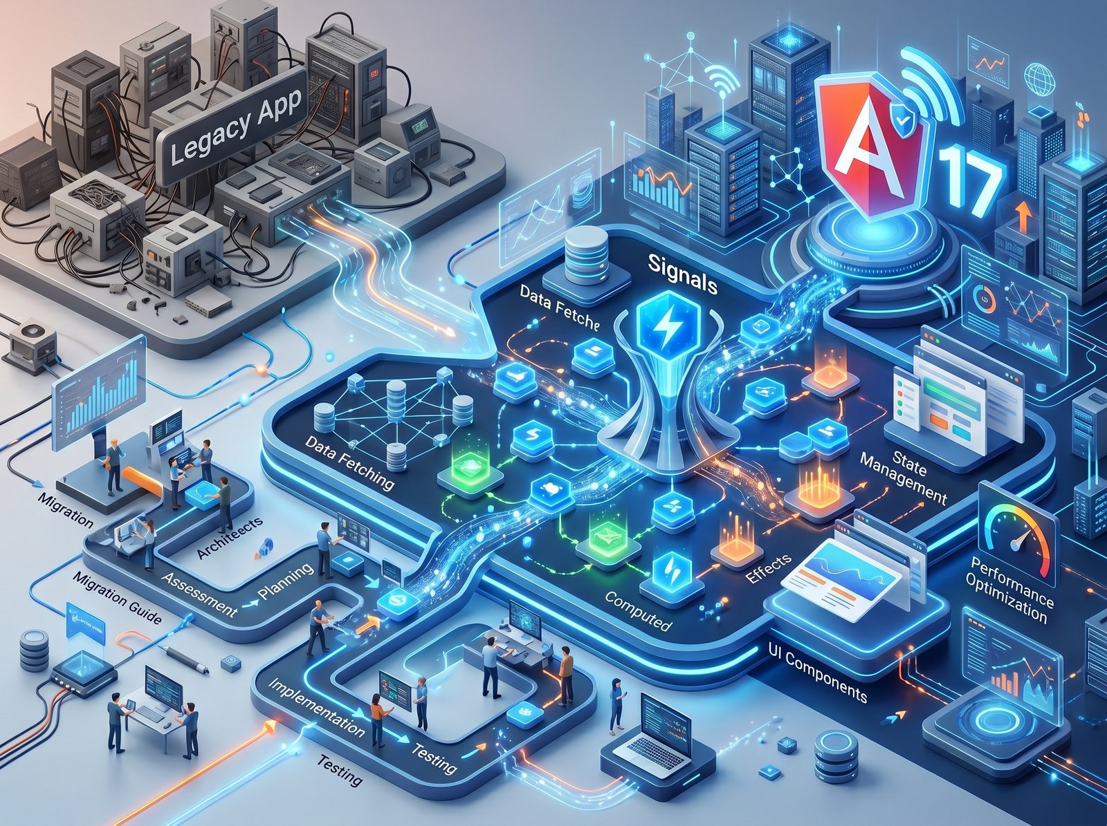 Angular 17 Signals complete migration guide for enterprise applications